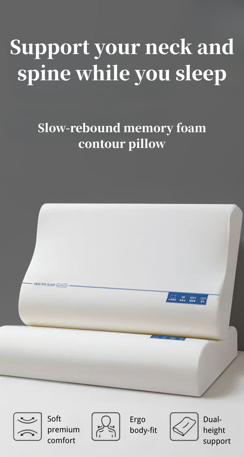 Zero-Pressure Memory Foam Pillow