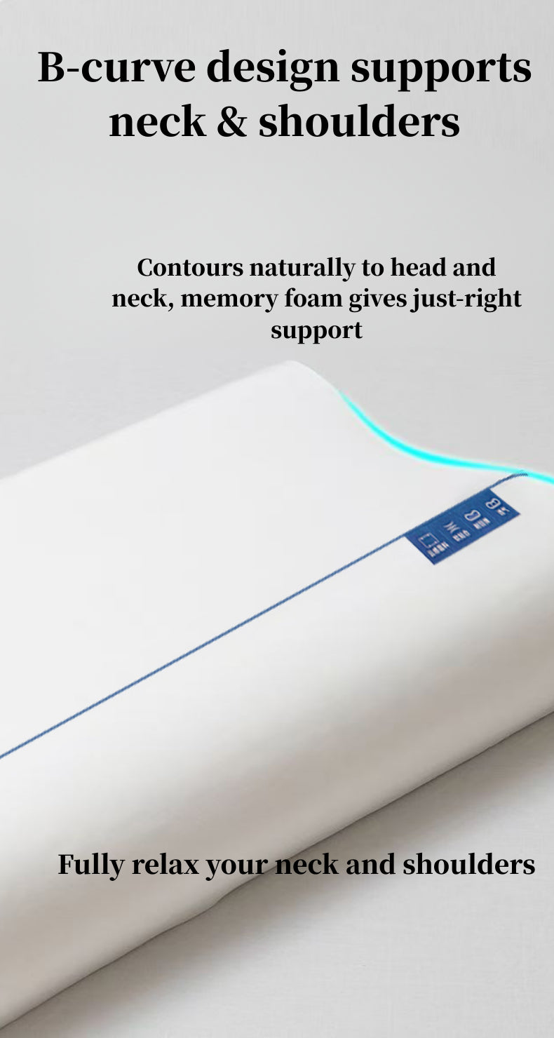 Zero-Pressure Memory Foam Pillow