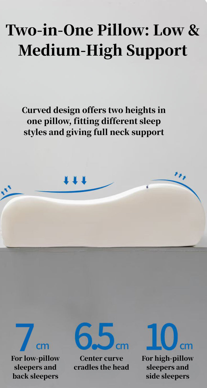 Zero-Pressure Memory Foam Pillow