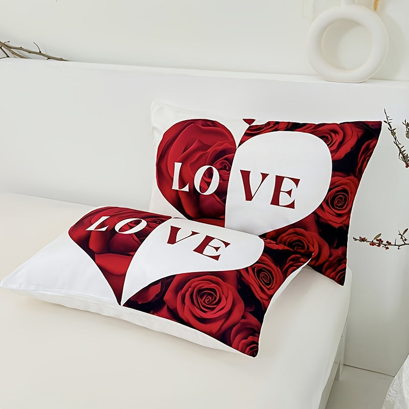 Romantic Heart 3-Piece Duvet Cover Set