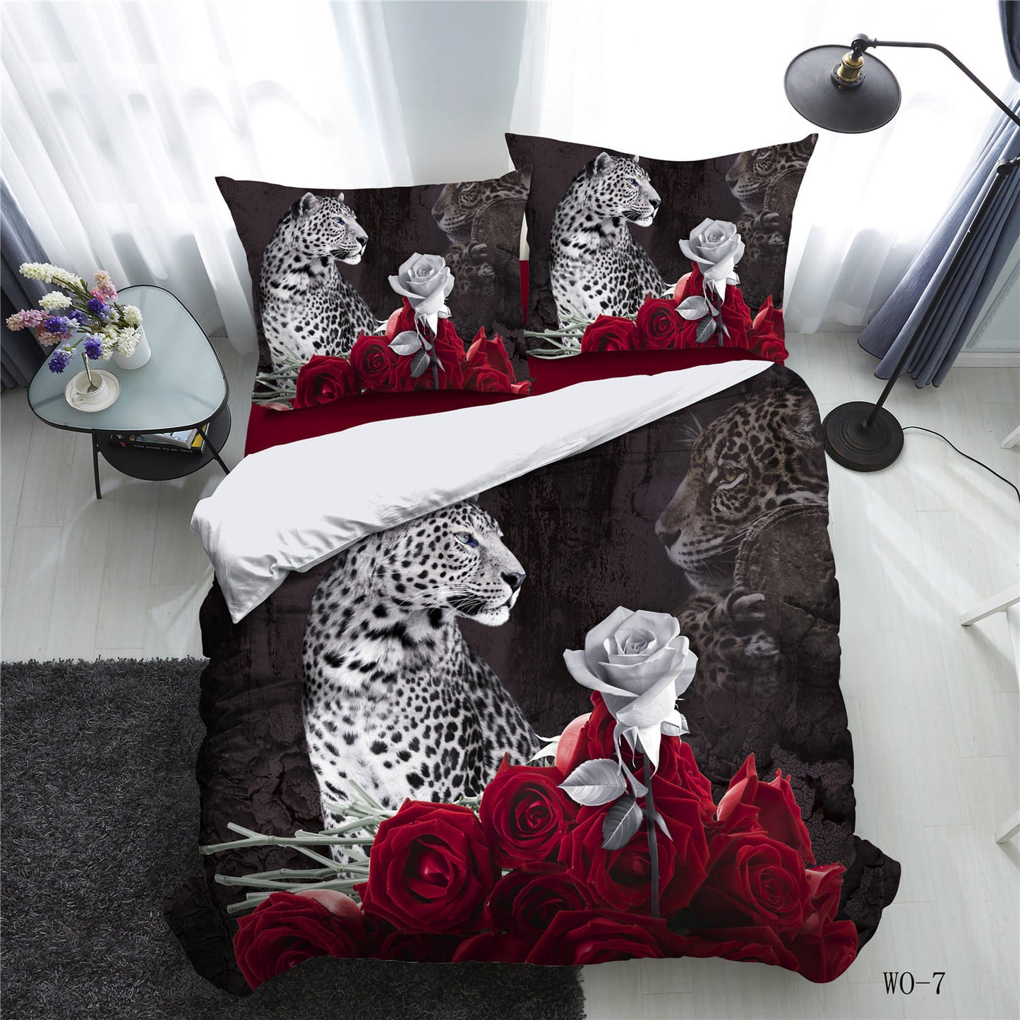 Cloudrest 3-Piece Digital Print Duvet Cover Set