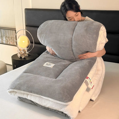 Plush Grid Comforter