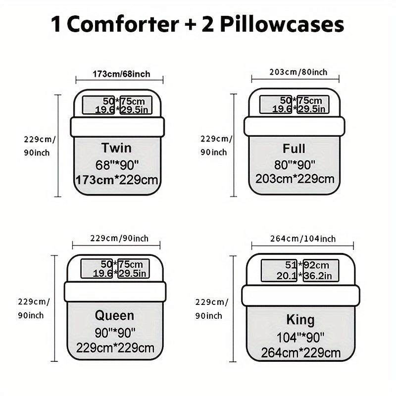 Gothic Skull Baroque 3-Piece Duvet Cover Set