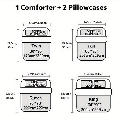 Gothic Skull Baroque 3-Piece Duvet Cover Set